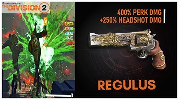 The Division 2 REGULUS Build breakdown.