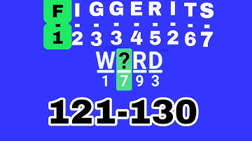 Figgerits 121 122 123 124 125 126 127 128 129 130