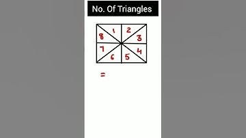 😎 How Many Triangles? #shorts #ssc #chsl #nda