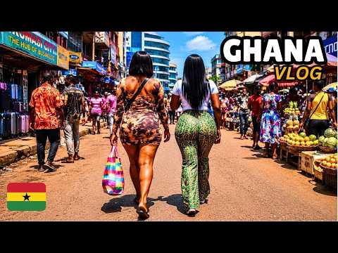 Ghana Walking Tour 🇬🇭 | This Is How Sundays Look Like In Africa (4k)