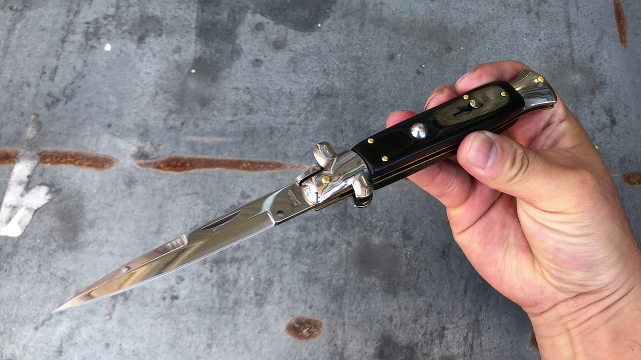 Switchblade Stiletto Knife YouTube Switchblade Stiletto Knife YouTube