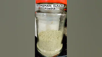 Homemade Elaichi Powder #shorts #youtubeshorts #Cardamom Powder#short