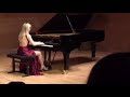 Vanessa Benelli Mosell plays Scriabin&#39;s Prelude in skimpy dress and high heels