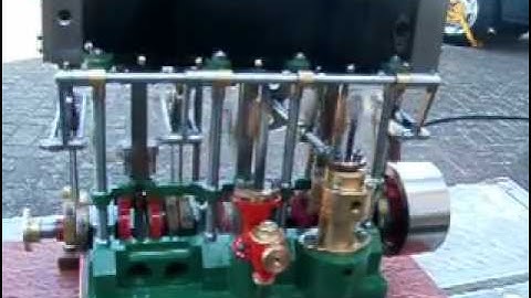 stuart triple expansion steam engine