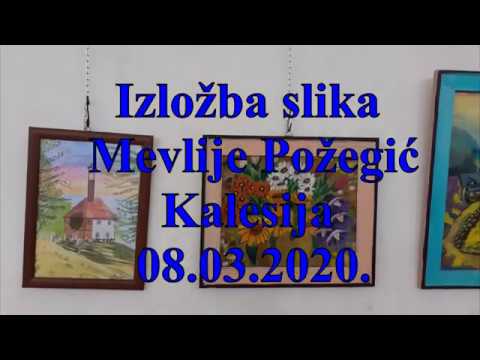 Video: Elsa Kolesnikova i njena slika na staklu. Slike natopljene suncem