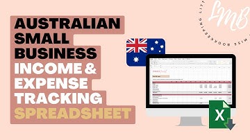 FREE Australian Small Business Income & Expense Tracking Spreadsheet | Little Miss Bookkeeping