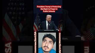 Trump’s BIG Announcement on School Prayer 🕊️ | Historic Moment 2025
