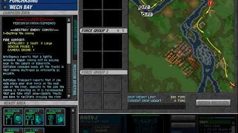 MechCommander Playthrough: Op2M3 (Part 1)