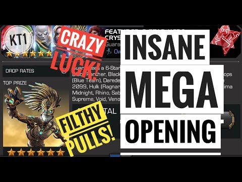 Mega 6* Opening! I Feel So Filthy Lucky Right Now! Opening All The Cyber Deal Crystals!