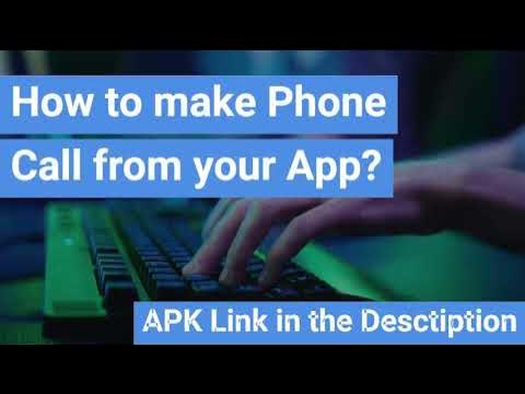 How to make calling app in android || Android studio tutorial - YouTube