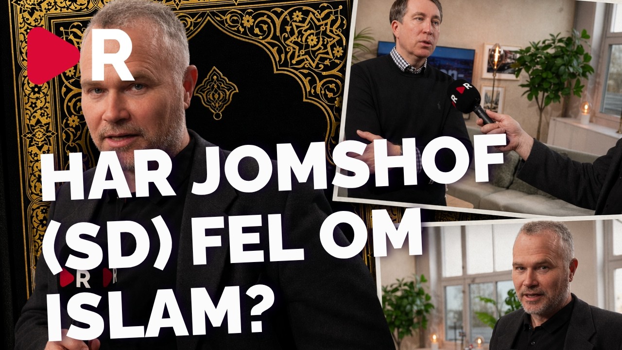 Har Richard Jomshof (SD) fel om islam?