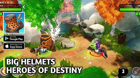 Big Helmets: Heroes of Destiny Gameplay「Android, iOS」