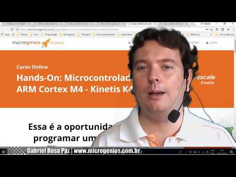 Cursos sobre Microcontroladores ARM no Portal de Membros Microgenios