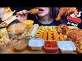 Asmr fast food fried chicken burgersandwich shawarma fries mukbang no talking eating albaik