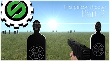 GM:S Tutorial - 3D First Person Shooter #2 - Aiming, firing and reloading