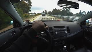 Mitsubishi Evo X Driving POV