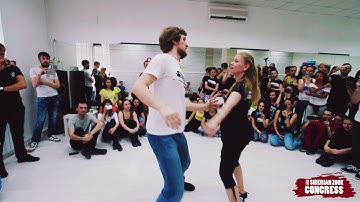 Artem Vilkov & Anna Kolodkina | ZOUK-DEMO | III SIBERIAN ZOUK CONGRESS 2017  #szc_2017