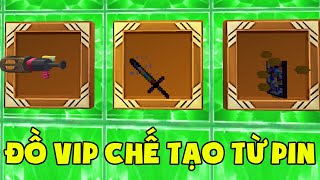 MINI GAME : ĐẠI CHIẾN ĐỒ VIP CHẾ TẠO TỪ PIN ?? CHIẾC ĐIỆN THOẠI SIÊU VIP CỦA NOOB T GAMING ??