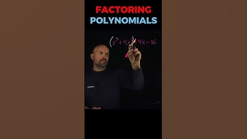 Factoring Polynomials Never Going to Use This in Real Life