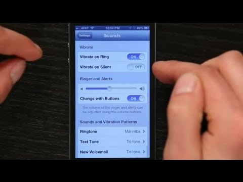 How do you make the voice louder on an iPhone?