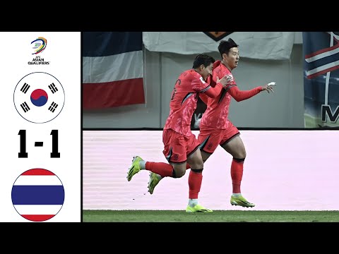 손흥민 골 🔥 한국 vs 태국 1-1 | AFC 월드컵 예선 2024 | 하이라이트 및 모든 목표