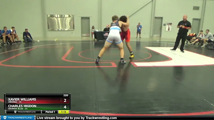 220 Lbs Round 1 (8 Team) - Charles Higdon, Georgia...