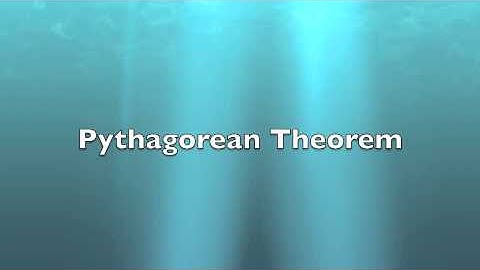 Pythagorean Theorem Song (Baby- Justin Bieber)