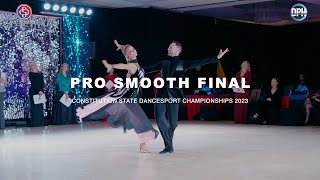 Pro Smooth Final | Constitution State Dancesport Championships 2023