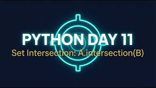Day 11 Python Sets