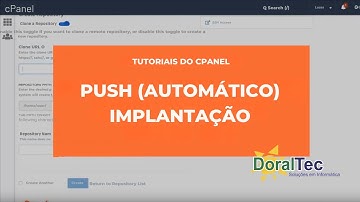 Tutoriais cPanel - Como usar a implantação push (automática) com o controle de versão Git