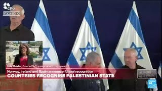 Israel recalls envoys after Ireland, Norway, Spain move to recognise Palestine • FRANCE 24 English