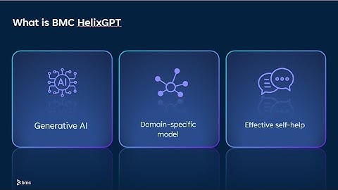 Overview of BMC HelixGPT