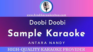 Doobi Doobi Karaoke With Lyrics | PS - 1 | High Quality Karaoke Sample