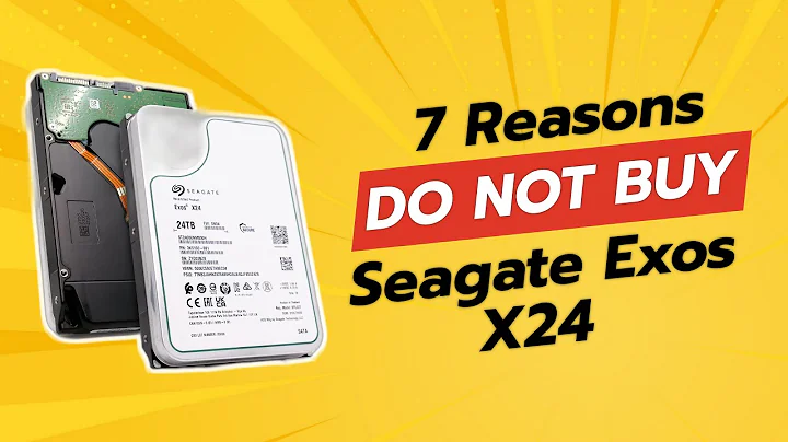 DON'T BUY Seagate Exos X24 BEFORE WATCHING THIS VIDEO (7 Reasons)