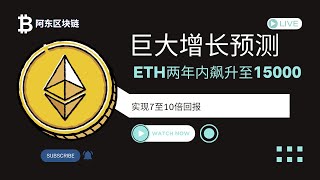 以太坊(ETH)巨大增长预测！！以太坊ETH未来2年将实现7至10倍回报，2025年或飙升至15000美元！投资者或将赚取1万美元以上的利润！