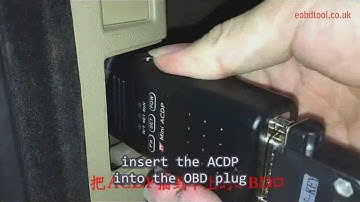 Use Yanhua Mini ACDP to Add 08 BMW 3 Series CAS3 Key via OBD