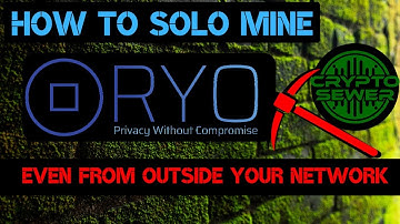 How To Solo Mine with the Ryo Atom Wallet (even from outside your network)