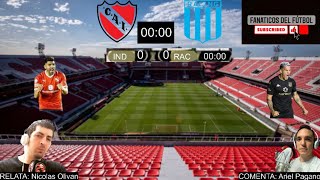 🔴 EN DIRECTO  INDEPENDIENTE VS RACING  | NARRACION CLASICO DE AVELLANEDA (Audio)