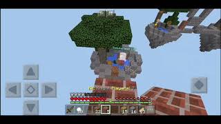 GANHEI O SKYWARS EM 2 MINUTOS!!! [ MCPE ]