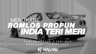 DJ MENGKANE ROMLOS PROPUN X INDIA TERI MERI - DJ ROMLOS PROPUN X TERI MERI TERBARU 2025 (DJ MACHAN)