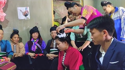 Lễ Tẳng Cẩu,Búi Tóc Dân Tộc Thái Tây Bắc Cô Dâu Diệp Xuân & Thành Lương | Bếp Vùng Cao