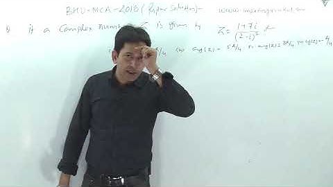 BHU-2018 complete paper solutions with Logic-1