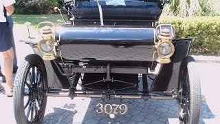 1903 Curved Dash Olds BlkRed LakesideInnMtDora050915