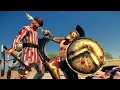 Leonidas of Sparta vs 40 Persians Rome 2 Total War