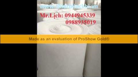 Bông lọc nước hồ cá, bông lọc nước nuôi tôm