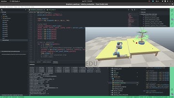 Harvesting Robot Simulation Coppeliasim #1