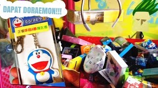 Wow Dapat Doraemon Minion Dll Claw Machine夾娃娃