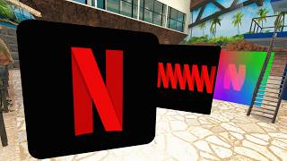 MAYHEM! Netflix FAMILY ATTACK CHASE In Waterworld | Gmod Nextbots