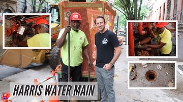 Turning off a curb valve and restoring an OS & Y