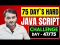 Day-47/75 - Build Slider Carousel  | JavaScript ES6 tutorial for beginners in hindi